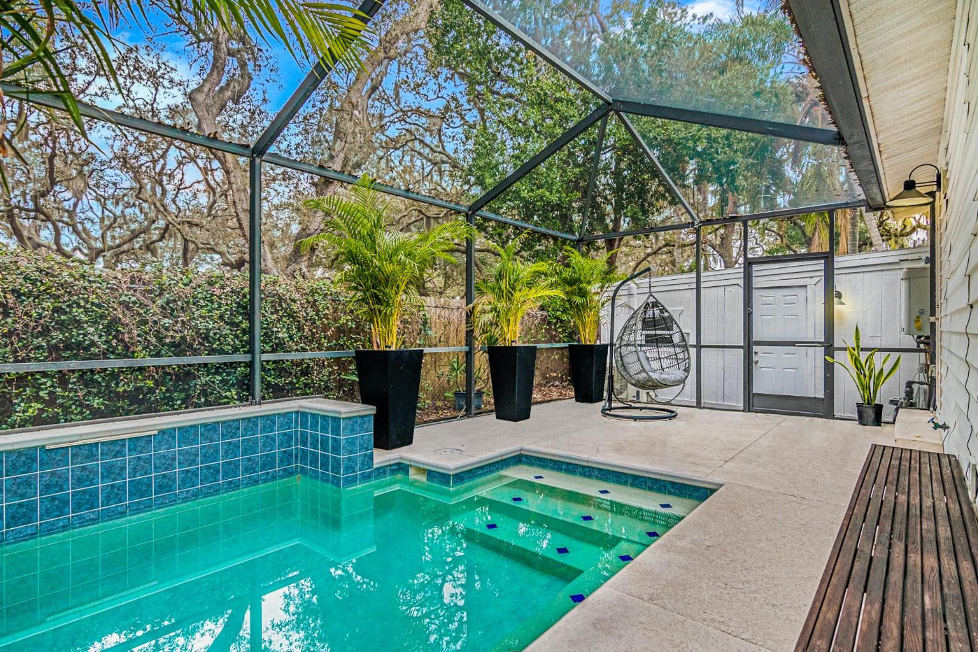 Modern House In Clearwater With Access To A Shared Swimming Pool Lägenhet Safety Harbor Exteriör bild